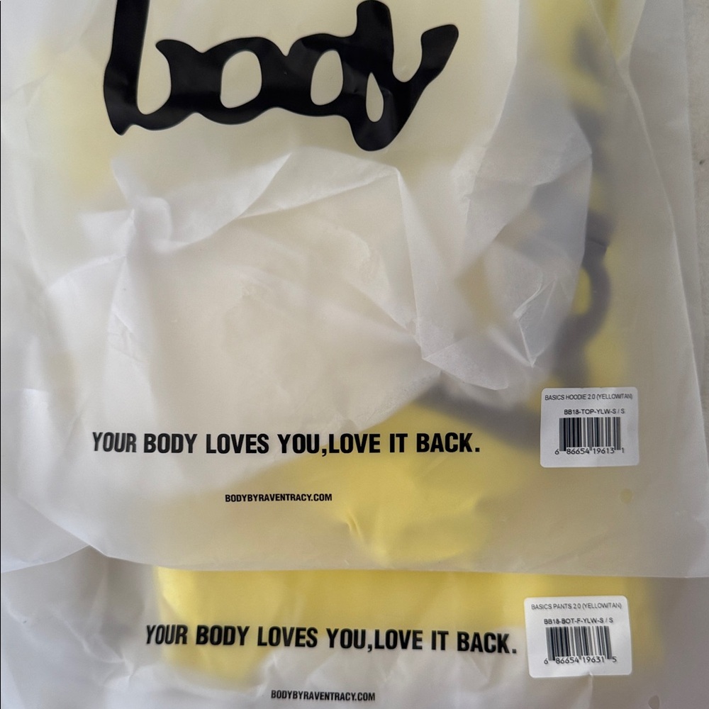 BODY BY RAVEN YELLOW BODY BASICS LOW RISE - Picture 10 of 10